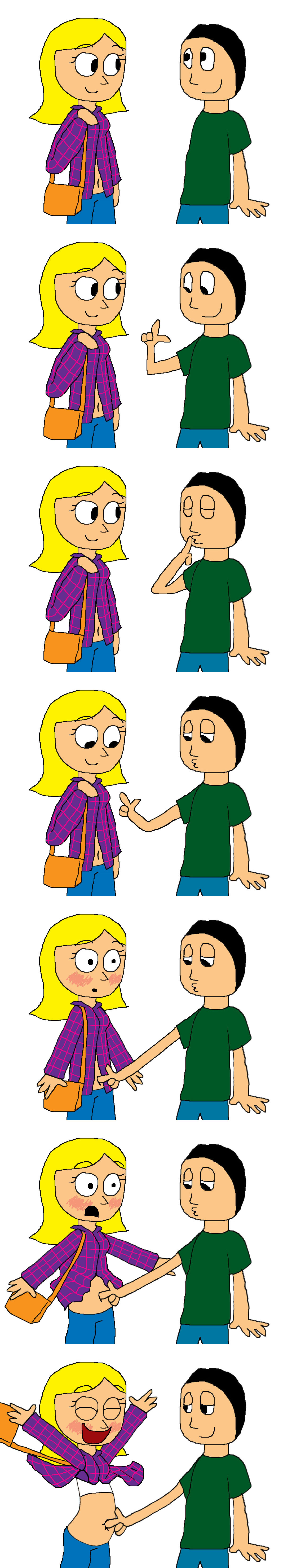 Navel Love Girl by GusSmee on DeviantArt