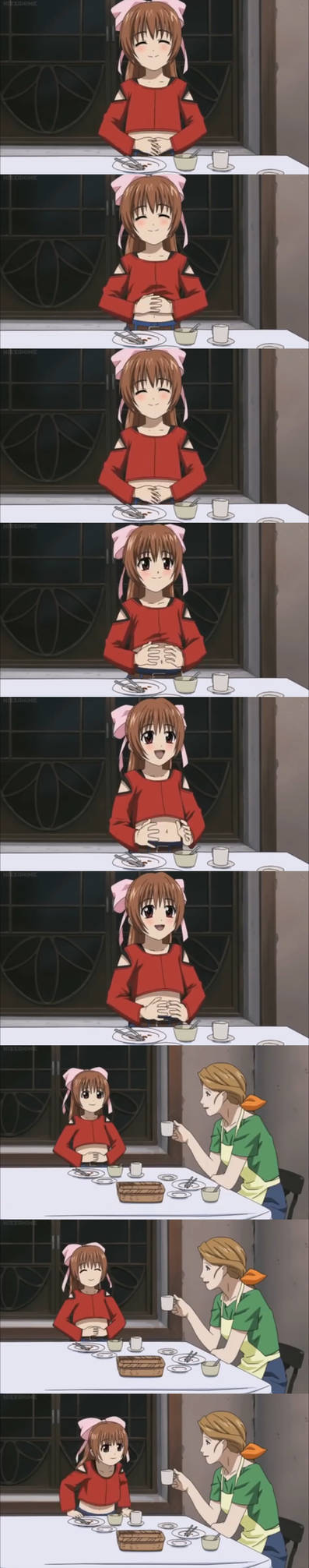 Anime rubbing Anime rubbing