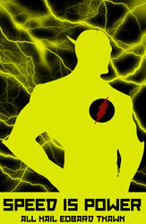 Reverse Flash Propaganda Poster