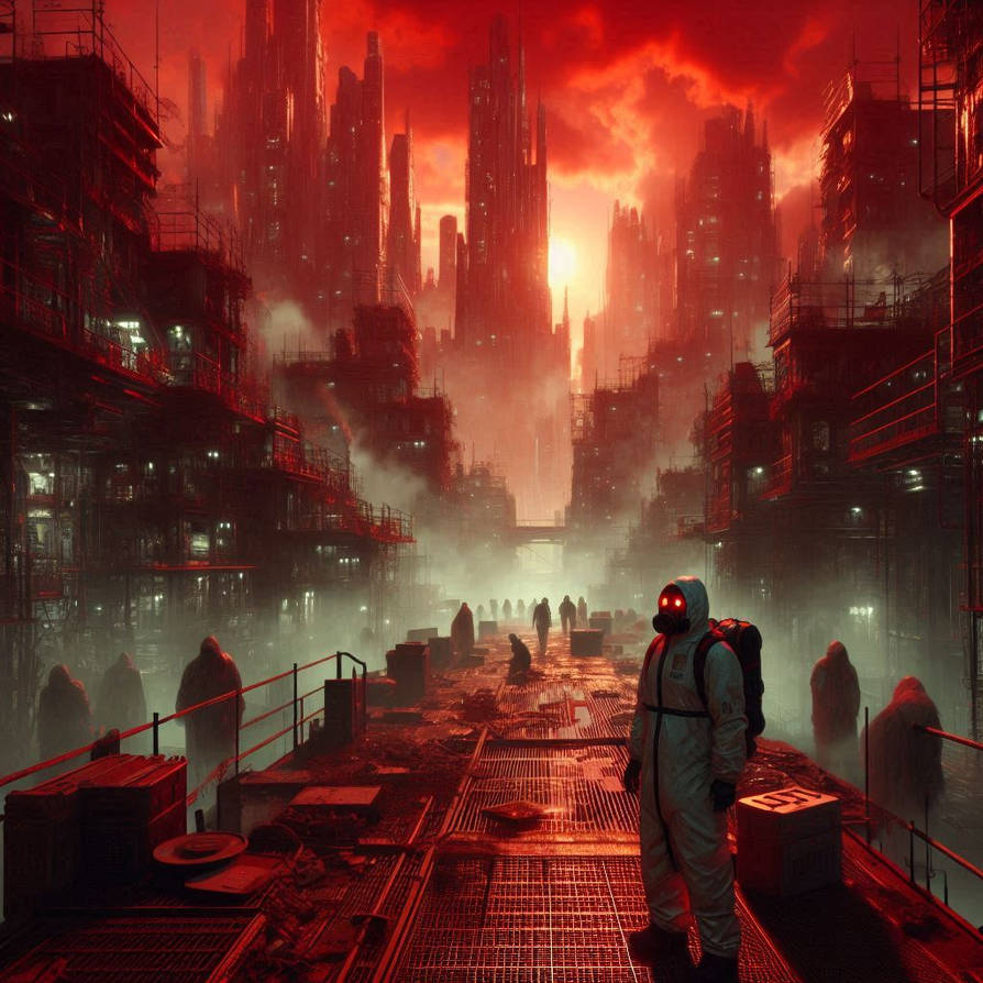Scavenging Under The Crimson Sun By VortexVisionArts On DeviantArt scavenging-under-the-crimson-sun-by-vortexvisionarts-on-deviantart