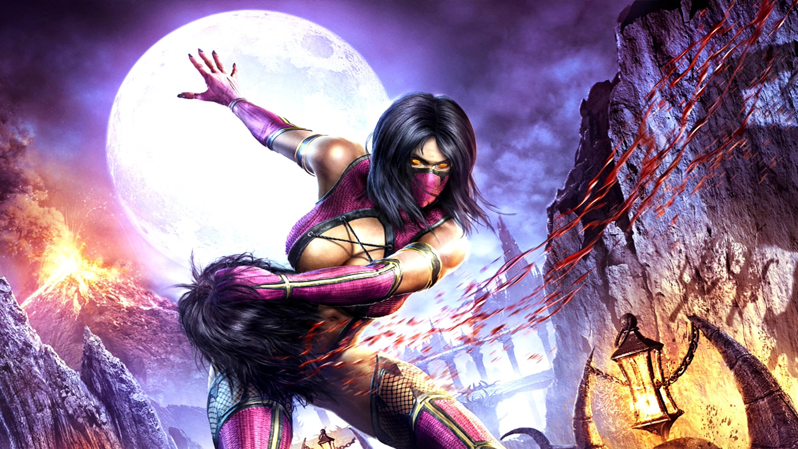 Mortal Kombat Armageddon All Stage Fatalities on Mileena (HD) on