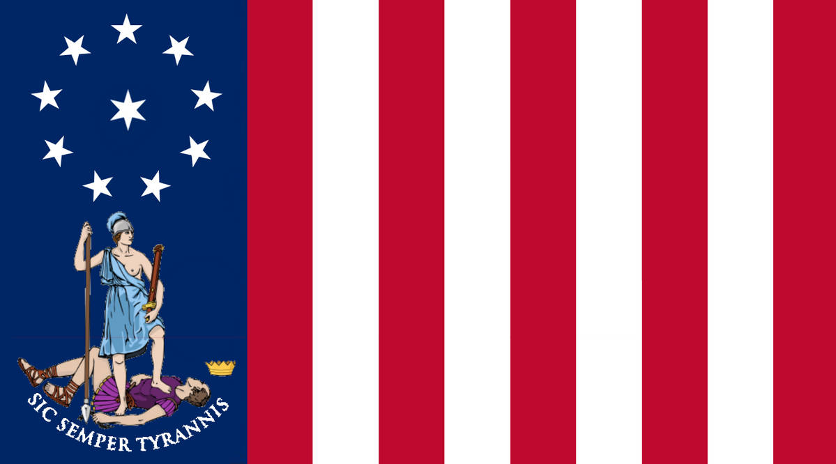 Virginia flag redesign by ScpAgentDavis on DeviantArt
