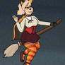 A flying Kiki enters the sky uwu