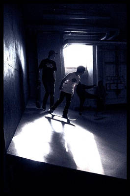 Skating through the shadows