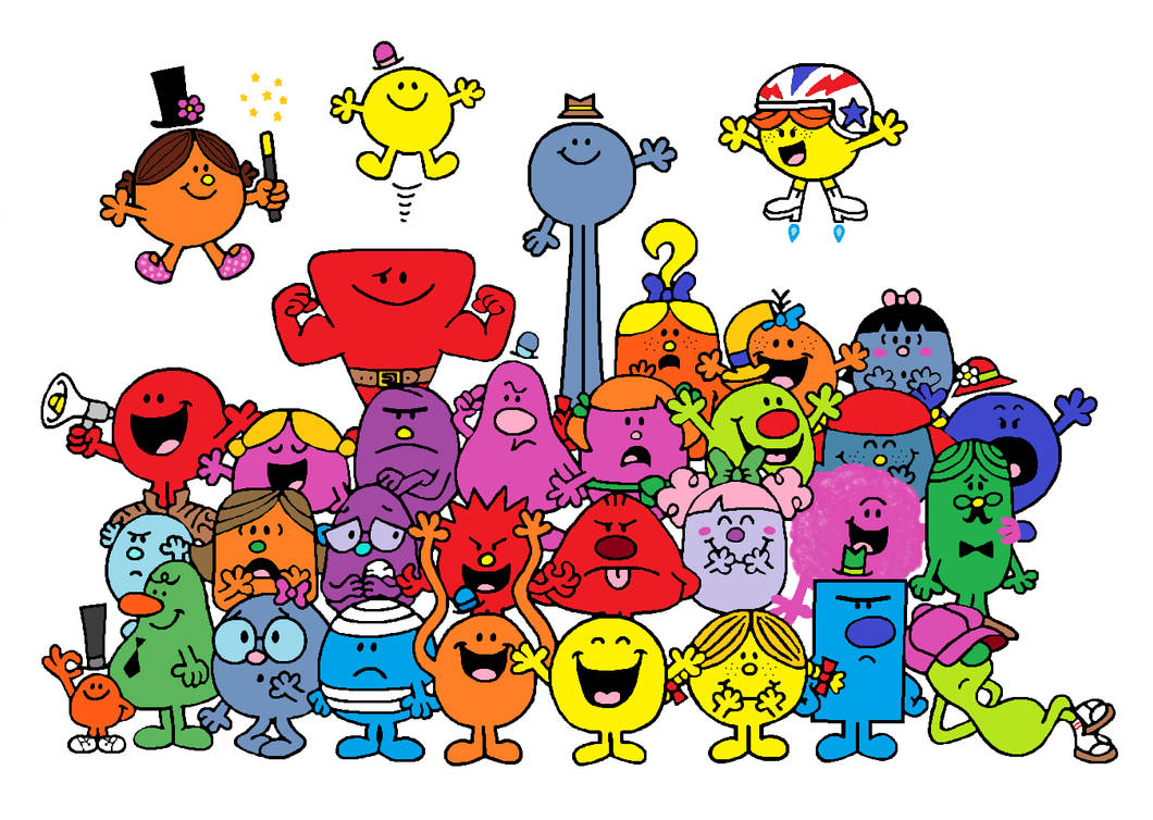 The Mr. Men Show Characters by TheAwesomeWorld on DeviantArt