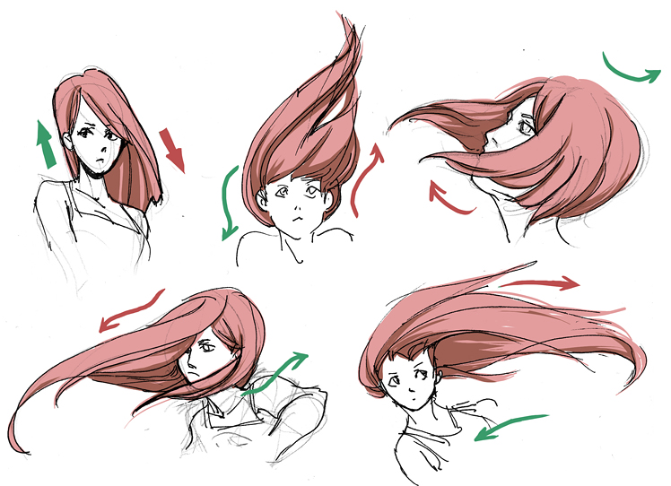 Hair dynamics