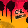 Chl Paint drip brushes