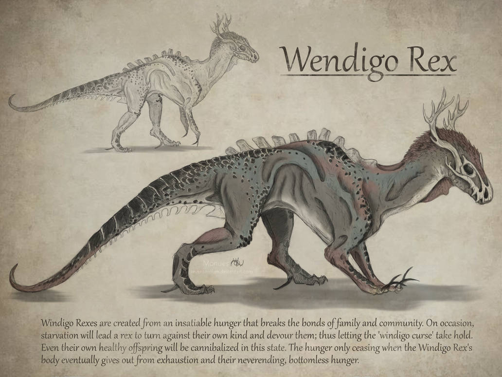 Windego Rdr Windigo Rex by Monues on DeviantArt