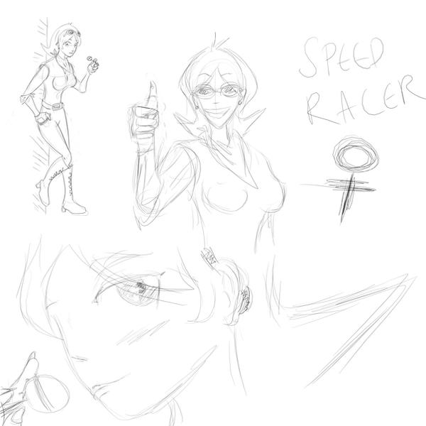 Speed Racer Female Racer Female speed racer by otakuotaku on DeviantArt