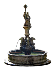 Fountain  Santiago De Compostela  Spain