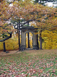 Ruins 12, Mackenzie King domain, Quebec, Canada by Monique-G-stock