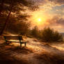 Picturesque Landscape With View Over The Sea
