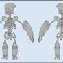 Skeleton Warrior Turnaround