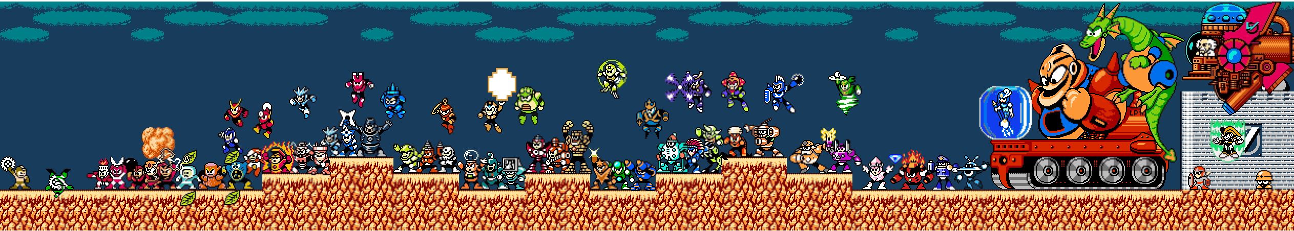 Megaman VS. The World