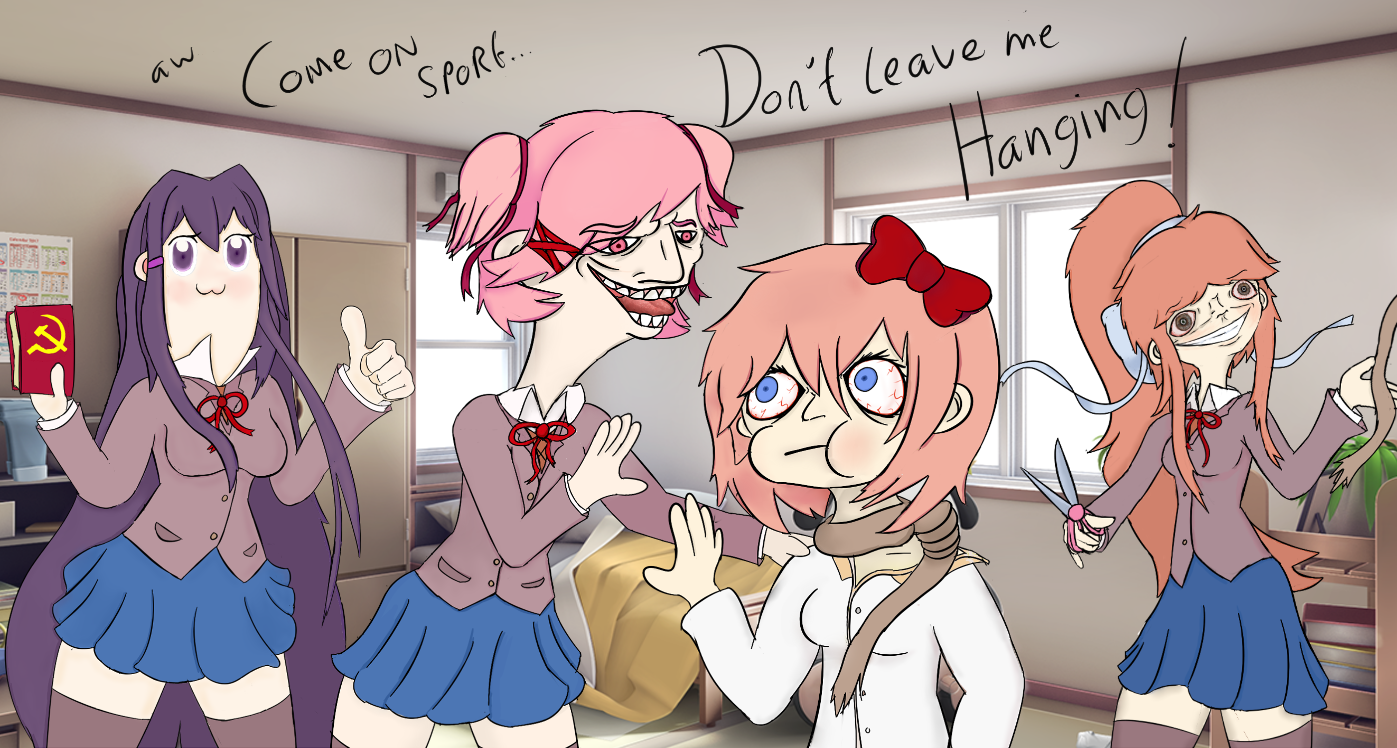 sponsor Bedenken ontsnappen Doki Doki literature club - super secret ending by EdgeScar on DeviantArt sponsor Bedenken ontsnappen Doki Doki literature club - super secret ending by EdgeScar on DeviantArt