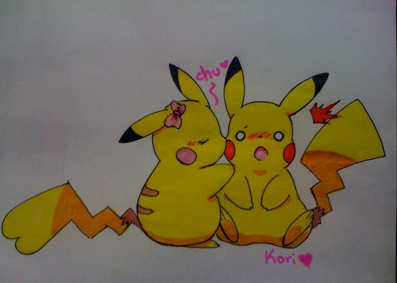 pika-kiss