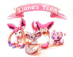 :commission: Liana's Team