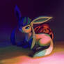 Glaceon and Eevee