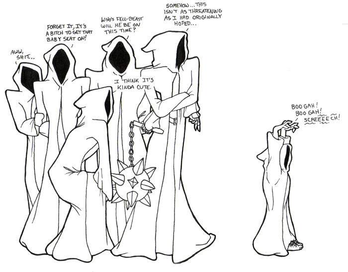 Frodo Wraith frodo the ringwraith by kishokahime on DeviantArt