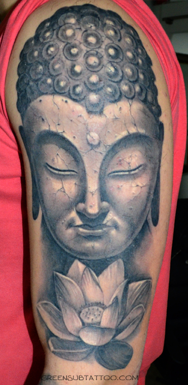 Healed Buddha tattoo, sleeve in progress... by DorianBakalov on DeviantArt Healed Buddha tattoo, sleeve in progress... by DorianBakalov on DeviantArt