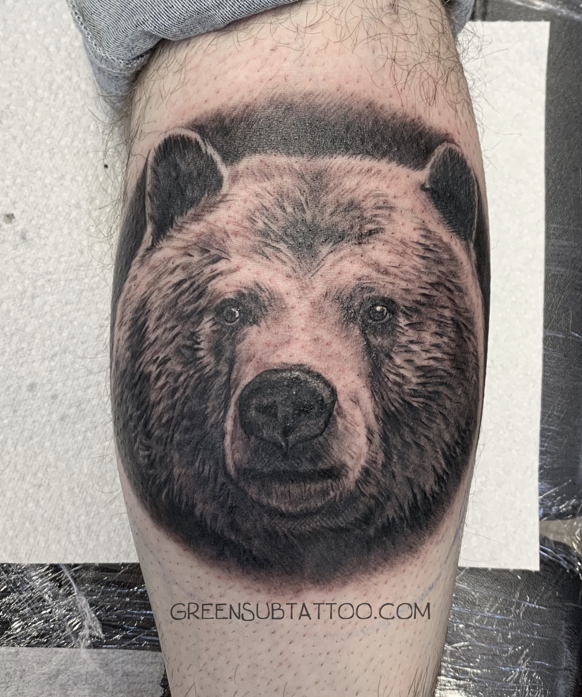bear tattoo by DorianBakalov on DeviantArt