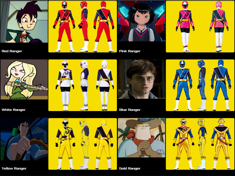 Power Ranger Roster Ninja Power Rangers Ninja Steel (My Team) by Billy1999 on DeviantArt