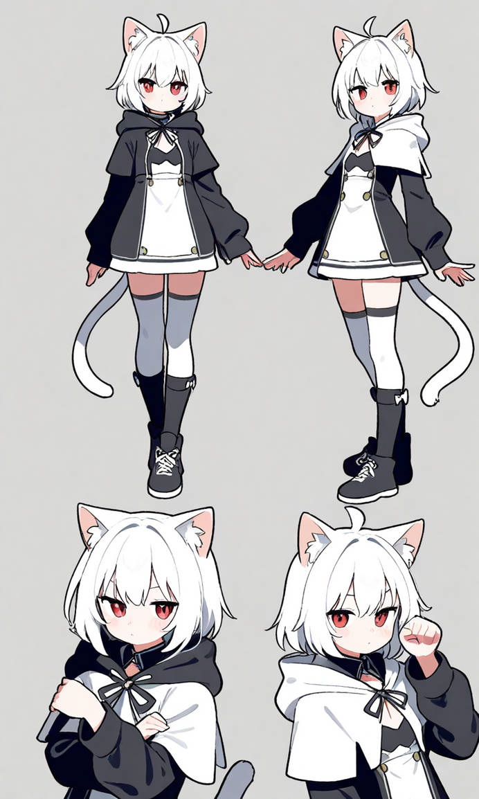 Reference sheet for ya'll ^^ by MistyCat01 on DeviantArt