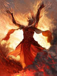 Priest of Urabrask - MTG by ClintCearley