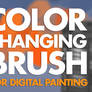 Color Changing Brush - video