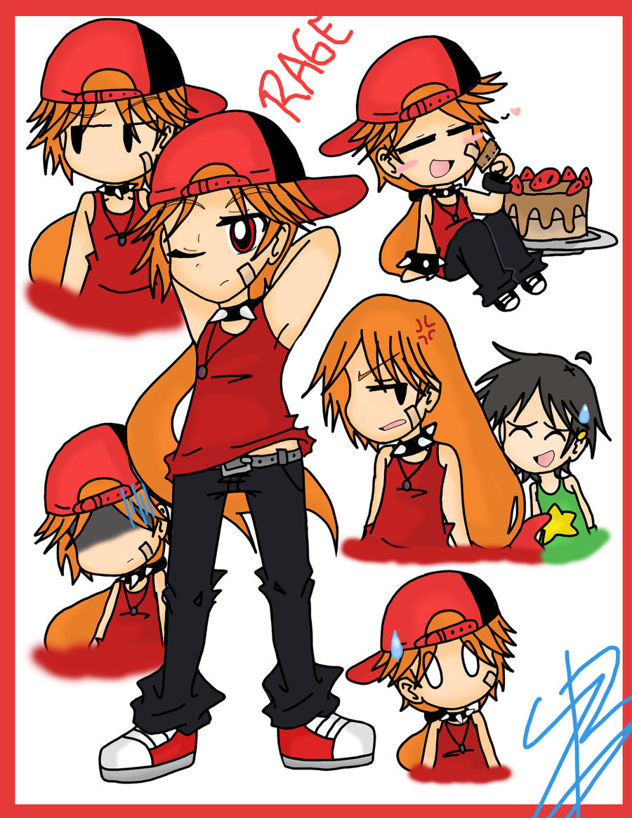 Rage Doodles by zafireblue on DeviantArt