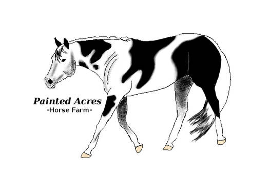 Painted Acres Horse Farm Logo