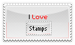 i Love Stamps Stamp by WiiplayWii