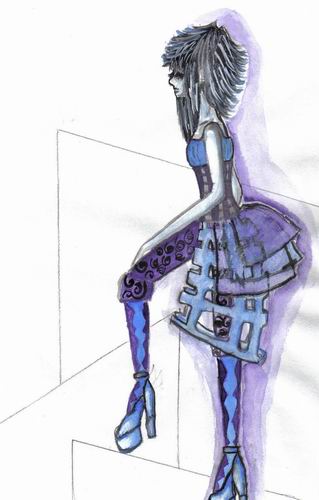 EGA PurpleXBlue Fashion Design