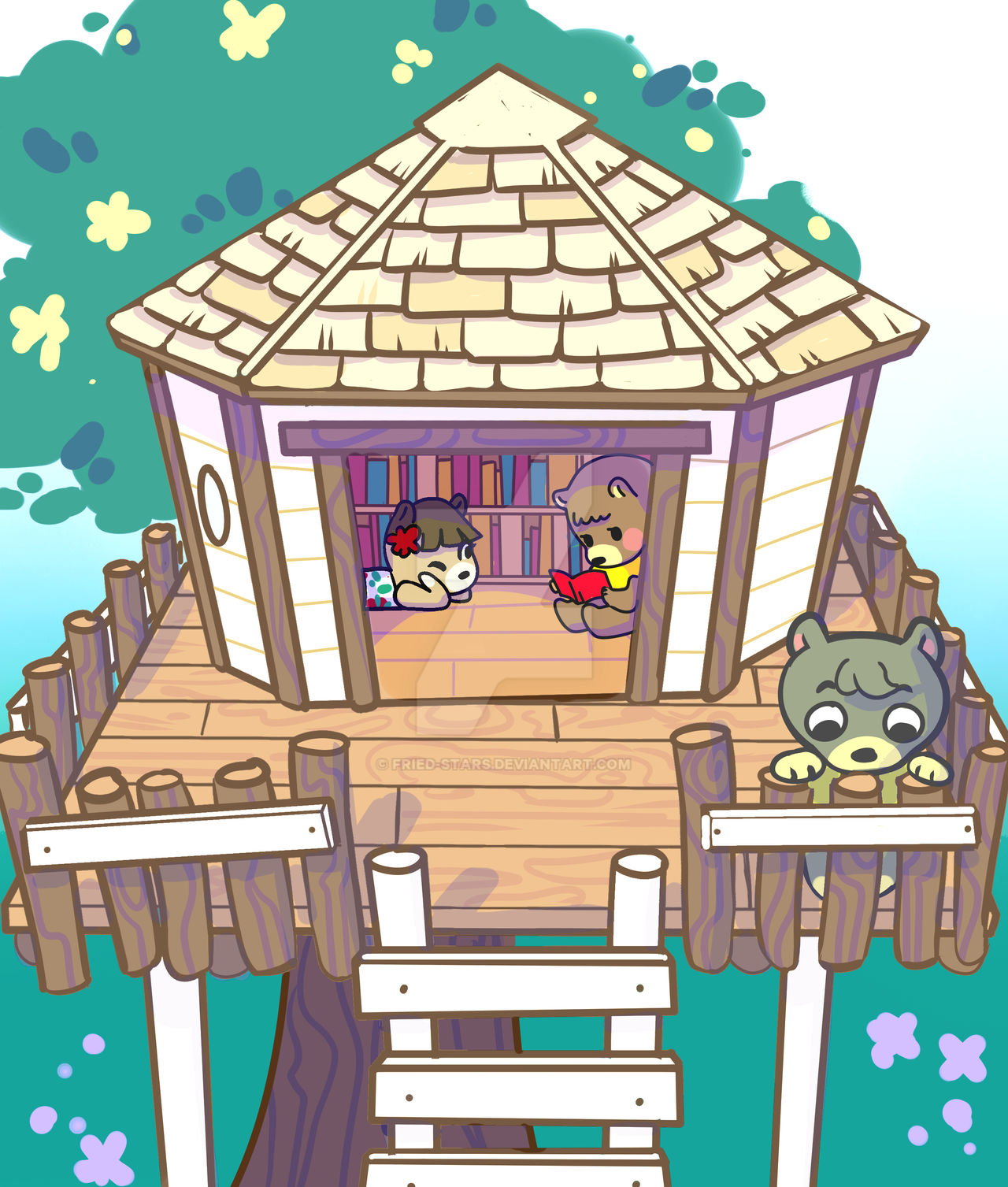 treehouse time by fried-stars on DeviantArt