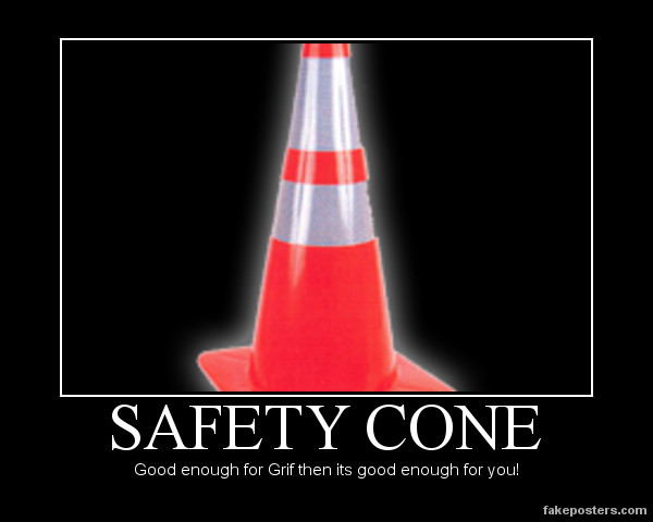 DM Poster- Safety Cone