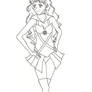 Sailor Coronis Lineart