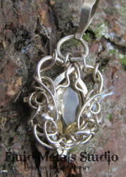 Lemonicious citrine pendant