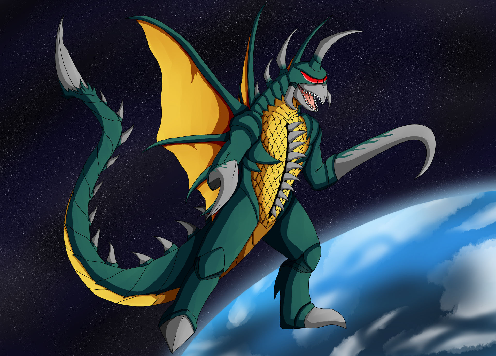 (MonsterVerse) Gigan (Classic Edition) by BrunoZillinHero on DeviantArt