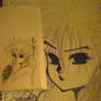 the original and the scribble