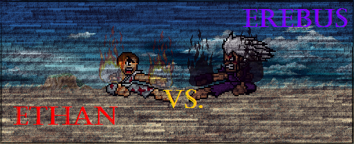 Ethan VS Erebus Epic Fights Series Poster