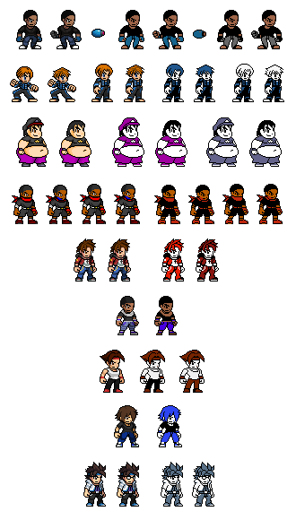 DA Users OC/FC/Themselves in RL NGPC Style Sprites