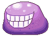 Smiling Gelatin Jelly Slime Pixel Art