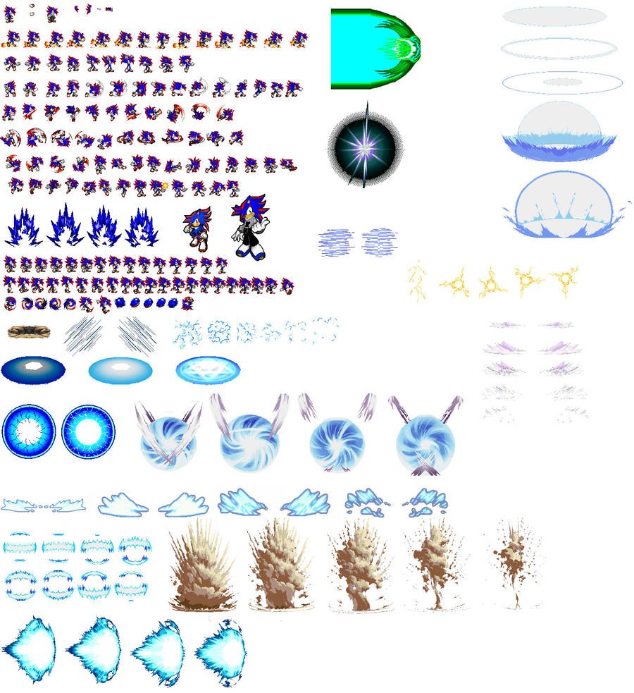 Monte The Tigahog Sprite sheet update