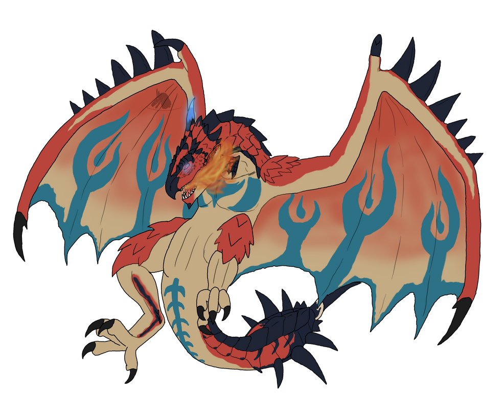 Rathalos Shell Pattern Skyscale Rathalos by Dromeothetroognathus on DeviantArt