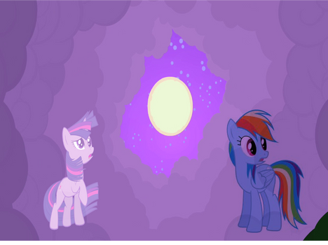 Rainbow Dash and Twilight for somethingrandom789