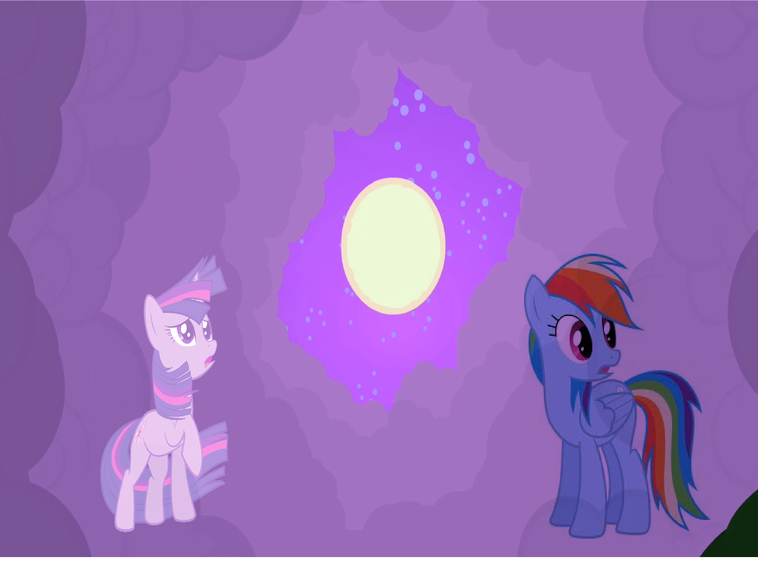 Rainbow Dash and Twilight for somethingrandom789