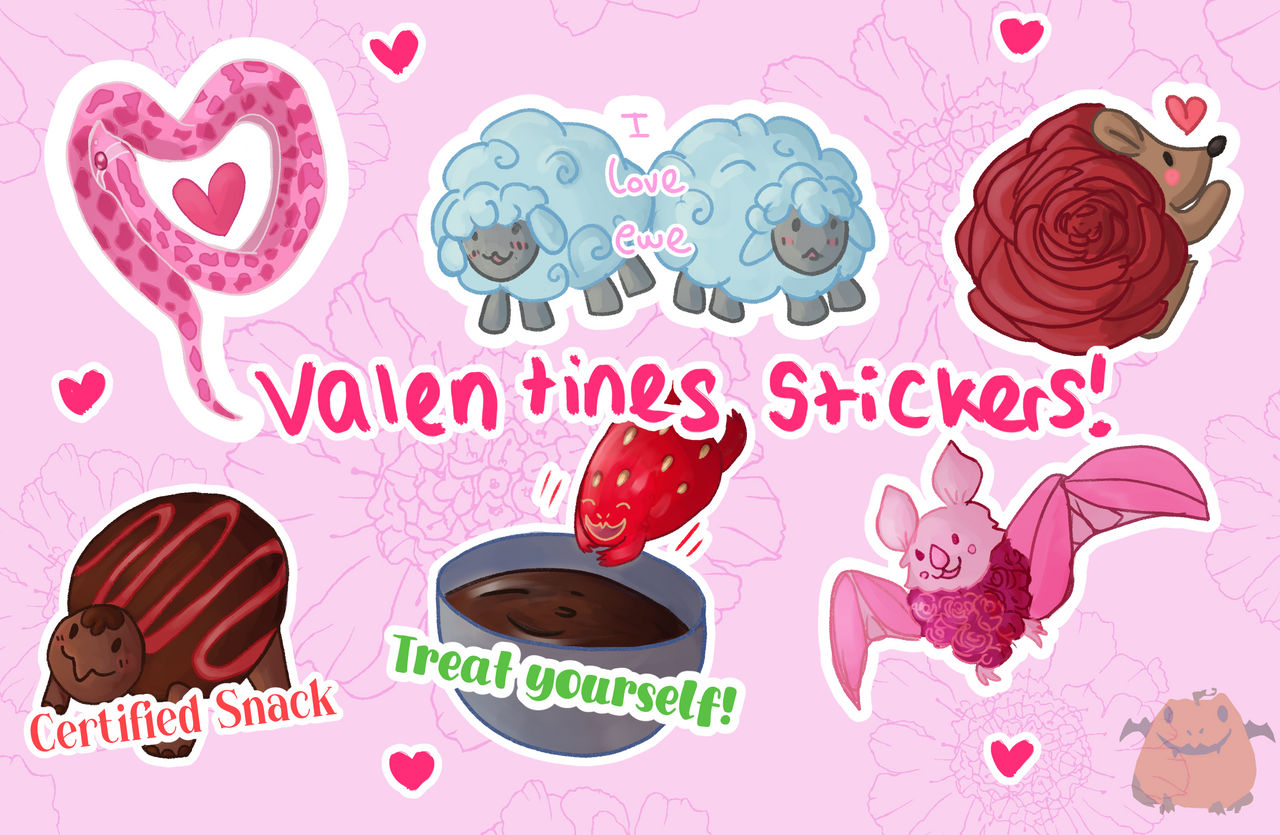 Valentines Stickers!