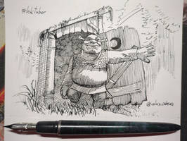 inktober day27 ogres have layers