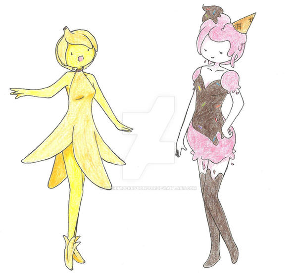 AdventureTime Banana and IceCream adopts CLOSED