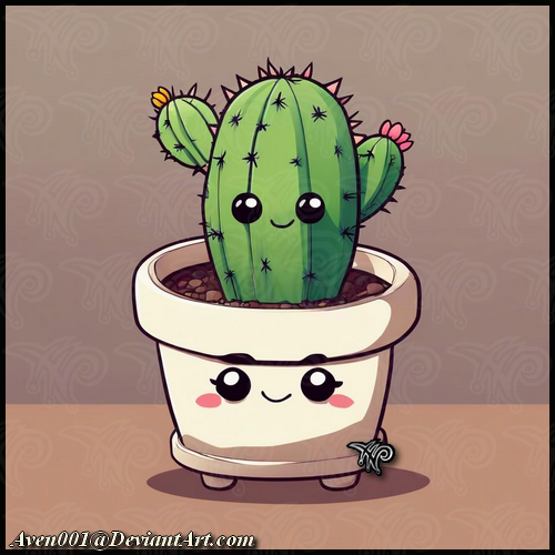 My Happy Cactus:  The 1rst